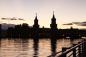 Preview: Fototapete Berlin Oberbaumbrücke