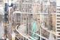 Preview: Vlies-Fototapete – New-York-Collage mit einer Subway