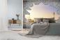 Preview: Fototapete Loch in der Wand mit Blick auf Berlin