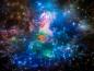 Preview: Fototapete leuchtendes Universum