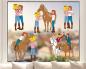 Preview: Fensterbilder Bibi und Tina mit Pferden