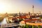Preview: Fensterfolie als Sichtschutz mit einem Berlin-Panorama-Motiv