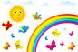 Preview: Regenbogen Fenstersticker