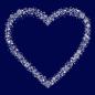 Preview: Winterherzen Fenstersticker