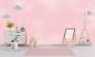 Preview: Vlies-Fototapete – Aquarell-Design in Rosa