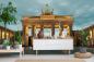 Preview: Fototapete Brandenburger Tor in Berlin im Vintage-Look