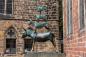Preview: Fototapete Statue der Bremer Stadtmusikanten