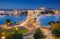 Preview: Fototapete Kettenbrücke über der Donau in Budapest