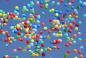 Preview: Fototapete viele bunte Luftballons