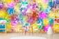 Preview: Fototapete buntes Design