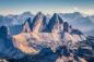 Preview: Fototapete Drei Zinnen der Dolomiten in Italien