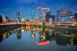 Preview: Fototapete der Medienhafen von Düsseldorf