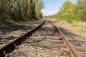 Preview: Fototapete alte Eisenbahnstrecke