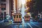 Preview: Fototapete Cable Cars in San Francisco
