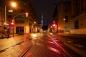Preview: Fototapete Straße in Berlin bei Nacht