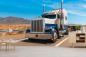 Preview: Fototapete amerikanischer Truck auf dem Highway