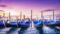 Preview: Fototapete Gondeln in Venedig am frühen Morgen