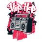 Preview: Wandaufkleber Hip-Hop Musik-Graffiti
