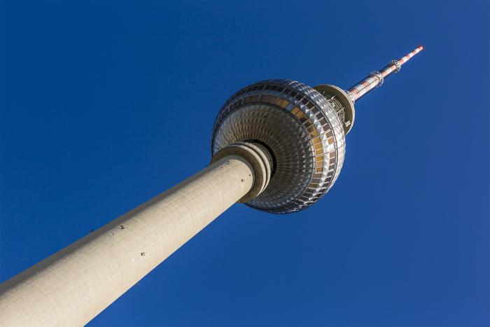 Fototapete Fernsehturm Berlin