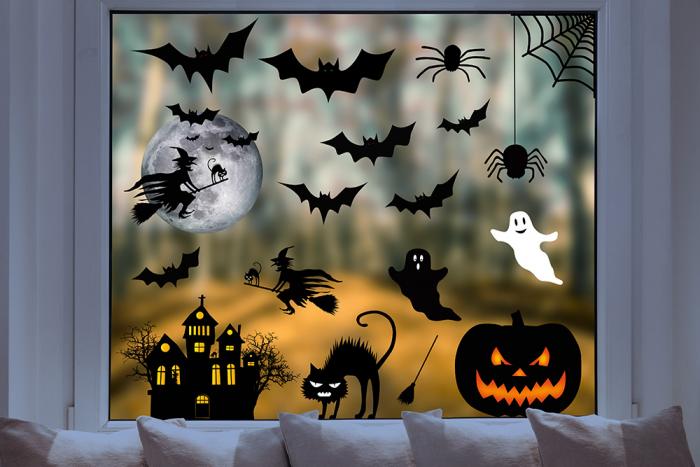 Fenstersticker Halloween Set