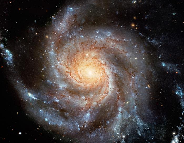 Fototapete Spiralgalaxie im Universum