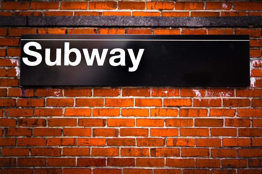 Fototapete New York Subway