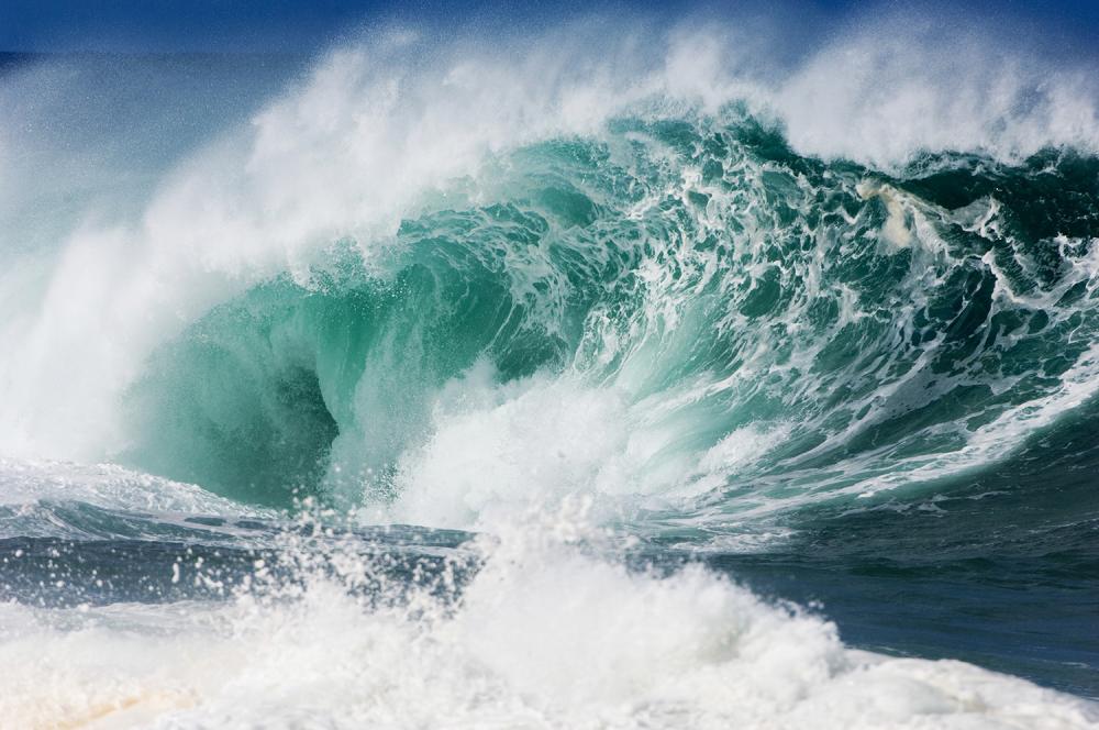 Fototapete große Welle