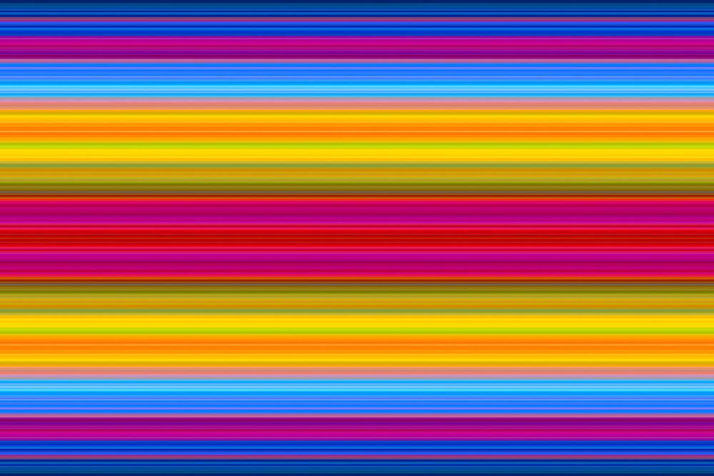 Fototapete – Buntes Streifendesign