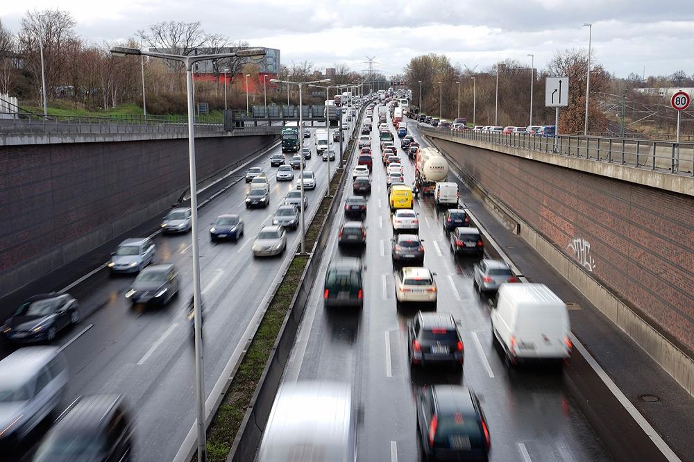 Fototapete Stadtautobahn Berlin