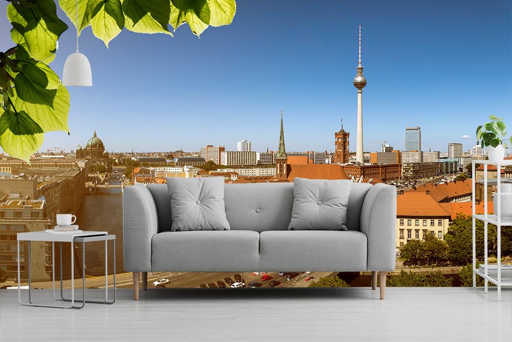 Fototapete Panorama von Berlin