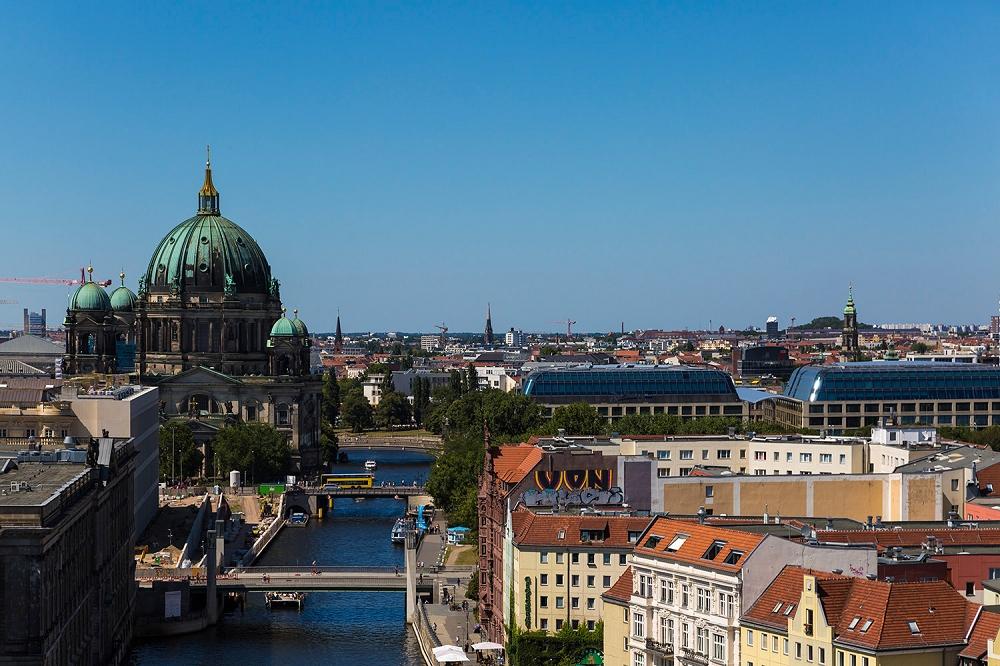 Fototapete Spreeblick Berlin