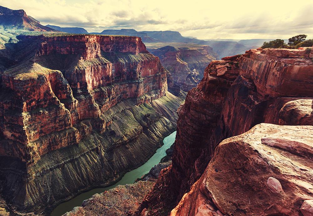 Fototapete Grand Canyon Schlucht