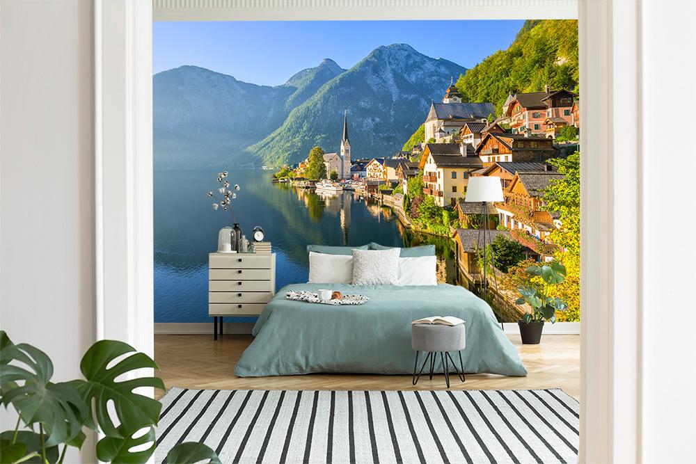 Fototapete Hallstatt in Österreich