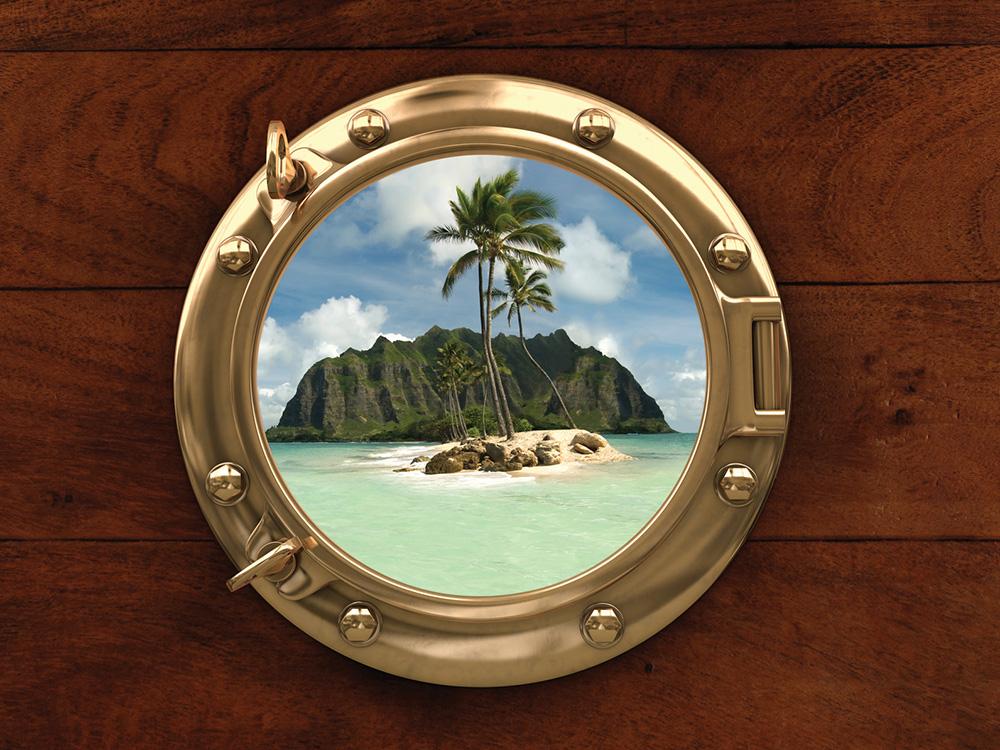Fototapete kleine Insel