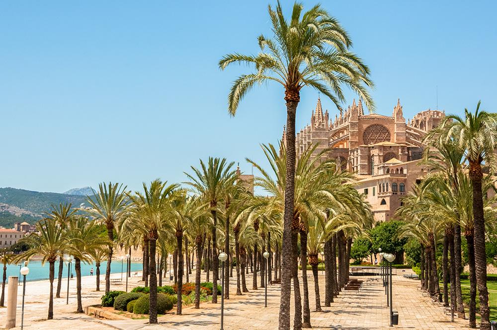 Fototapete die Kathedrale von Mallorca