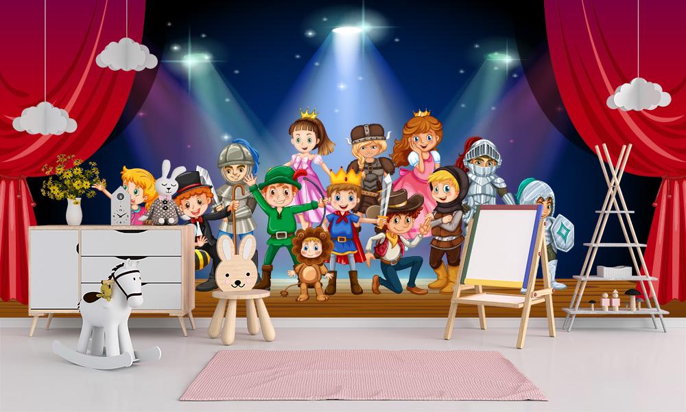 Fototapete Kindertheater