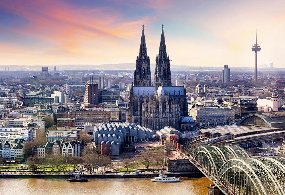 Fototapete der Kölner Dom
