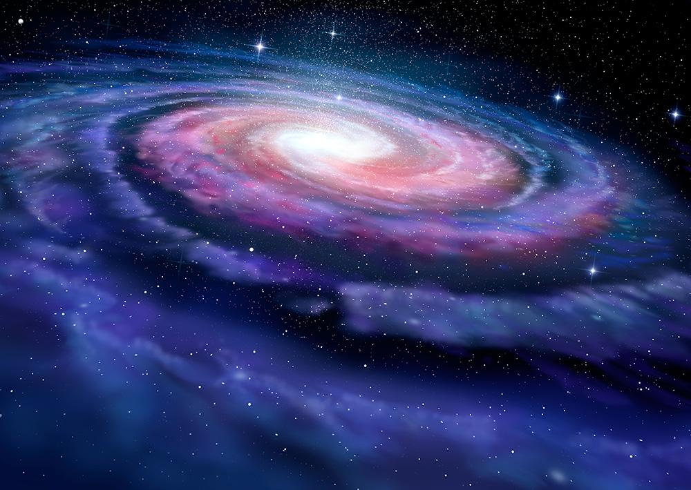 Fototapete die Galaxie Milchstraße