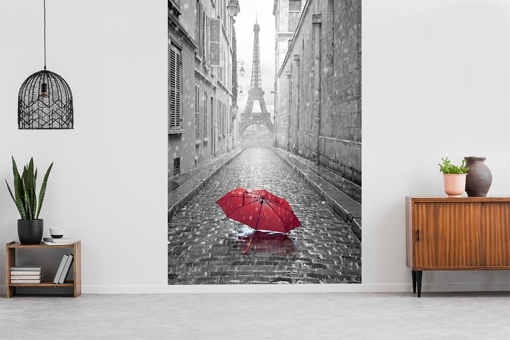 Fototapete Gasse beim Eiffelturm in Paris