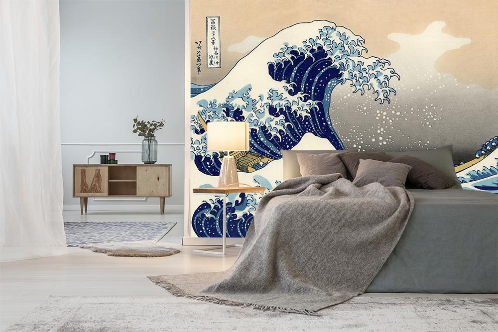 Fototapete Die große Welle vor Kanagawa