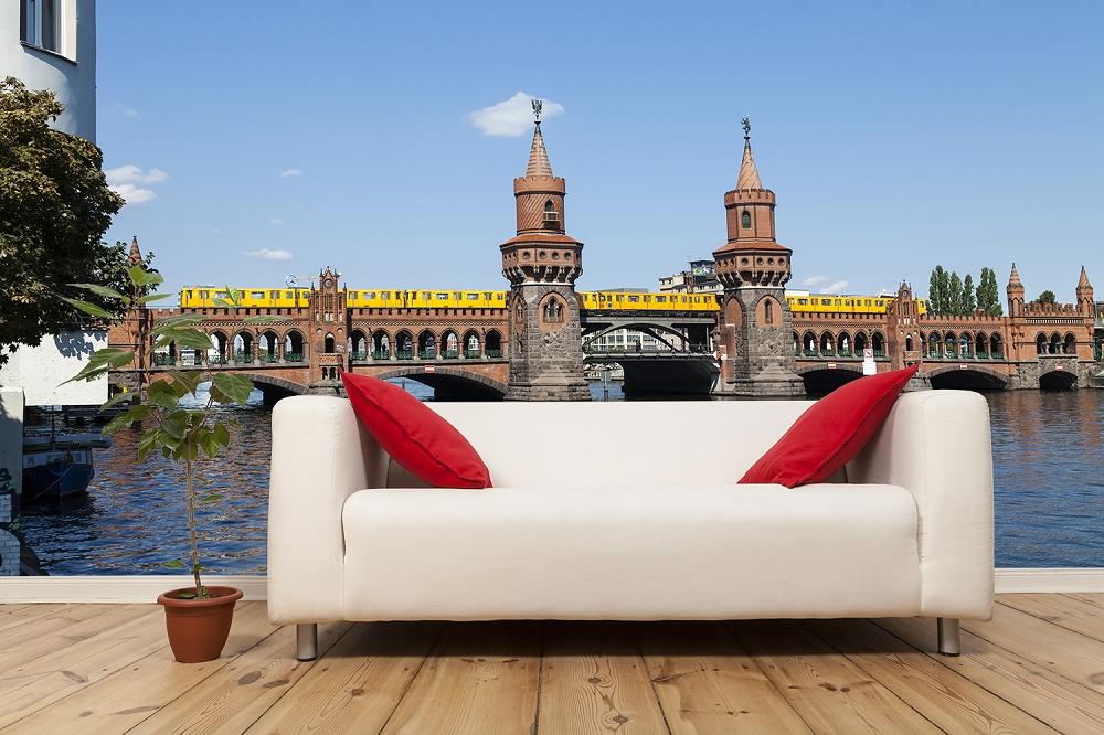 Fototapete Berlin Oberbaumbrücke