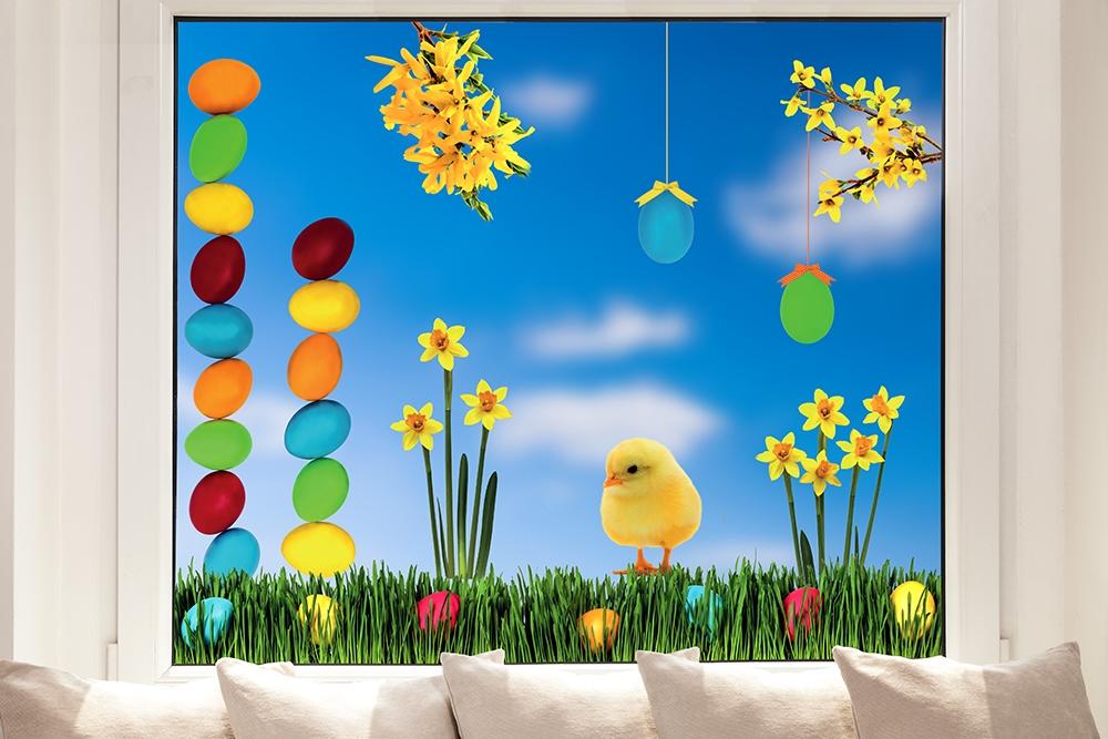Fenstersticker Ostern