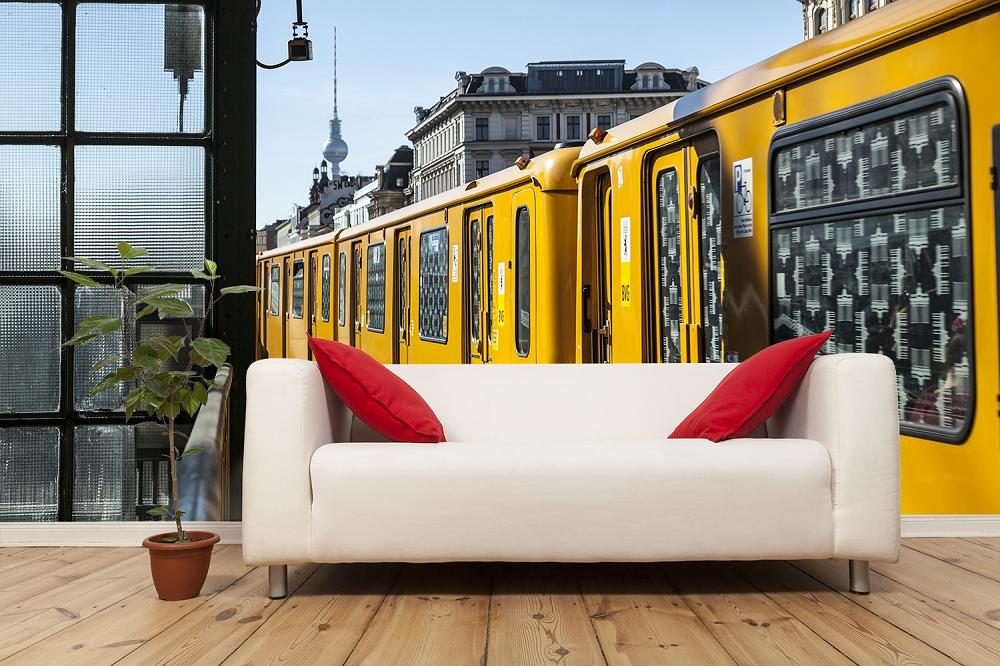 Fototapete U-Bahn Berlin
