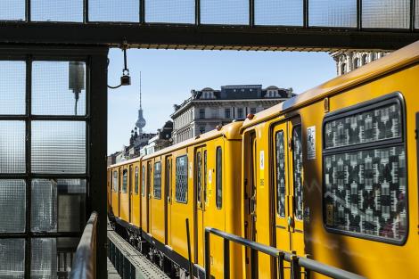 Fototapete U-Bahn Berlin