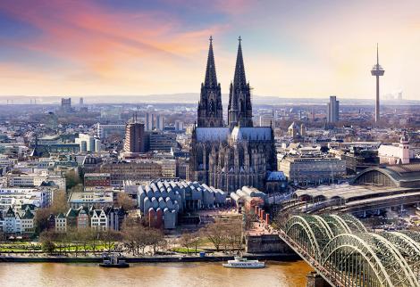 Fototapete der Kölner Dom