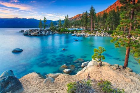 Fototapete Lake Tahoe in den USA