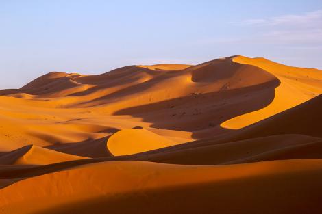 Fototapete Wüstenlandschaft der Sahara Wüste