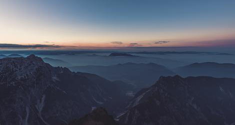 Fototapete Berglandschaft